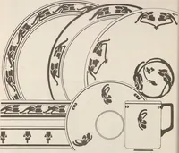An illustration from Keramic studio (1899)