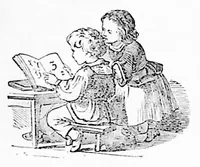 An illustration from Illustriertes Kinderspielbuch (1890)