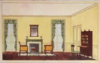An illustration from King color rules the home / [by C.D. Holley, and Associations, Acme Quality Color Division, in cooperation with Nancy McClelland ... and Parker Morse Hooper]. (1928)