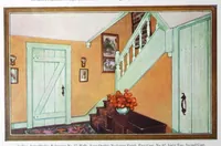 An illustration from King color rules the home / [by C.D. Holley, and Associations, Acme Quality Color Division, in cooperation with Nancy McClelland ... and Parker Morse Hooper]. (1928)
