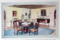 An illustration from King color rules the home / [by C.D. Holley, and Associations, Acme Quality Color Division, in cooperation with Nancy McClelland ... and Parker Morse Hooper]. (1928)