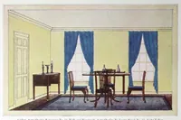 An illustration from King color rules the home / [by C.D. Holley, and Associations, Acme Quality Color Division, in cooperation with Nancy McClelland ... and Parker Morse Hooper]. (1928)