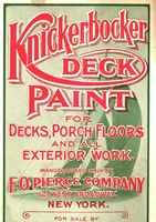 Picture 1 of 2 from Knickerbocker deck paint (1910), leaf 0