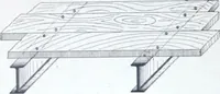 An illustration from La poutrelle metallique dans ses principles applications (1910)