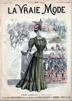 An illustration from La Vraie Mode Oct 29 1905 (1905)