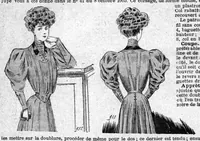Picture 10 of 15 from La Vraie Mode Oct 29 1905 (1905), leaf 9