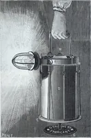 Picture 4 of 8 from Lampes electriques universelles Trouve de surete portatives, automatiques, reglables et inversables de M. G. Trouve. (1884), leaf 12