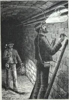 An illustration from Lampes electriques universelles Trouve de surete portatives, automatiques, reglables et inversables de M. G. Trouve. (1884)