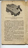 Picture 3 of 4 from Directions for Care and Cleaning Continuous Strip Lead and Rule Molds (1921), leaf 4