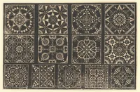 An illustration from Schön newes Modelbuch, von sechshundert [600] ausserwehlten künstlichen sowol Italiaischen, Frantzosischen, Niderlandischen, Engellandischen als Teutschen Modeln; allen Seydenstickern, Nahterin und solcher Arbeit gefliessenen Weibspersohnen zu Nutz zugerichtet (1617)