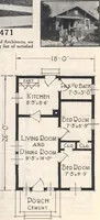 An illustration from Book A-7 of one hundred homes (1917)