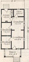 An illustration from Book A-7 of one hundred homes (1917)