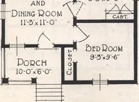 An illustration from Book A-7 of one hundred homes (1917)