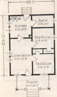 An illustration from Book A-7 of one hundred homes (1917)