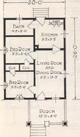 An illustration from Book A-7 of one hundred homes (1917)