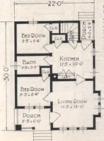 An illustration from Book A-7 of one hundred homes (1917)