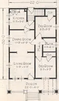 An illustration from Book A-7 of one hundred homes (1917)