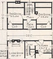 An illustration from Book A-7 of one hundred homes (1917)