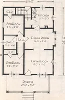 An illustration from Book A-7 of one hundred homes (1917)
