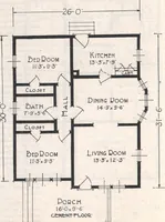 An illustration from Book A-7 of one hundred homes (1917)