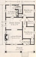 An illustration from Book A-7 of one hundred homes (1917)