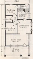 An illustration from Book A-7 of one hundred homes (1917)