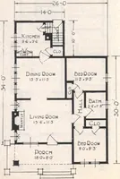 An illustration from Book A-7 of one hundred homes (1917)
