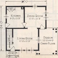 An illustration from Book A-7 of one hundred homes (1917)
