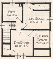 An illustration from Book A-7 of one hundred homes (1917)