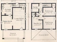 An illustration from Book A-7 of one hundred homes (1917)