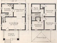 Picture 135 of 273 from Book A-7 of one hundred homes (1917), leaf 60