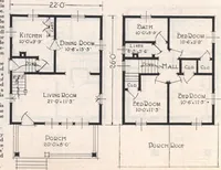 An illustration from Book A-7 of one hundred homes (1917)