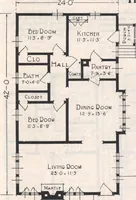 An illustration from Book A-7 of one hundred homes (1917)