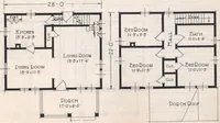 An illustration from Book A-7 of one hundred homes (1917)