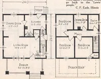 An illustration from Book A-7 of one hundred homes (1917)
