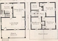 Picture 152 of 273 from Book A-7 of one hundred homes (1917), leaf 68