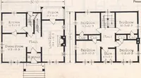 An illustration from Book A-7 of one hundred homes (1917)