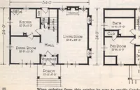 An illustration from Book A-7 of one hundred homes (1917)
