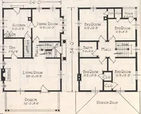An illustration from Book A-7 of one hundred homes (1917)