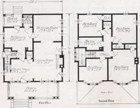 An illustration from Book A-6 of one hundred homes (1915)