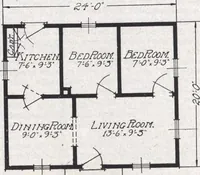 An illustration from Book A-6 of one hundred homes (1915)