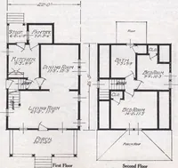 An illustration from Book A-6 of one hundred homes (1915)