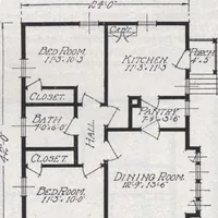 An illustration from Book A-6 of one hundred homes (1915)