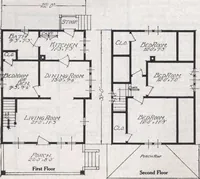 An illustration from Book A-6 of one hundred homes (1915)