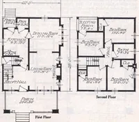 An illustration from Book A-6 of one hundred homes (1915)