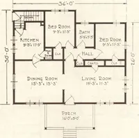 An illustration from Lewis homes: homes of character (1922)