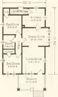 An illustration from Lewis homes: homes of character (1922)