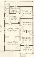 An illustration from Lewis homes: homes of character (1922)