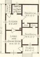 An illustration from Lewis homes: homes of character (1922)