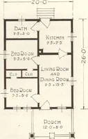 An illustration from Lewis homes: homes of character (1922)